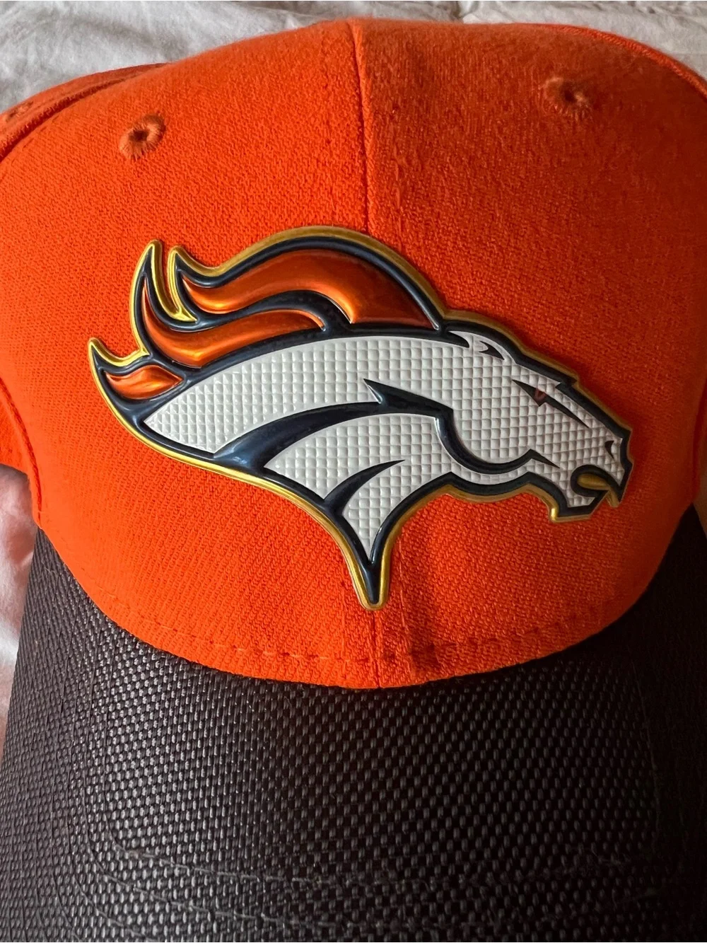 Denver Broncos Orange and Black Hat NWOT